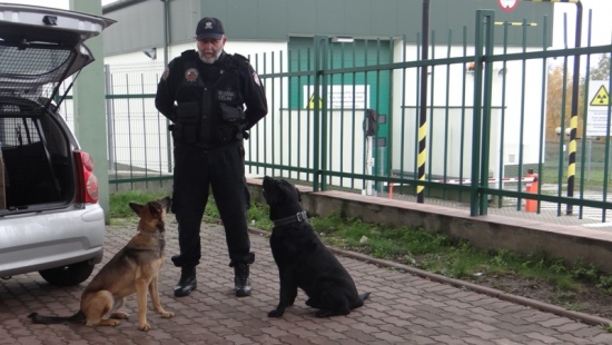 Funkcjonariusze Służby Celno-Skarbowej (KAS) zatrzymali na przejściu granicznym w Korczowej 48 kg tytoniu