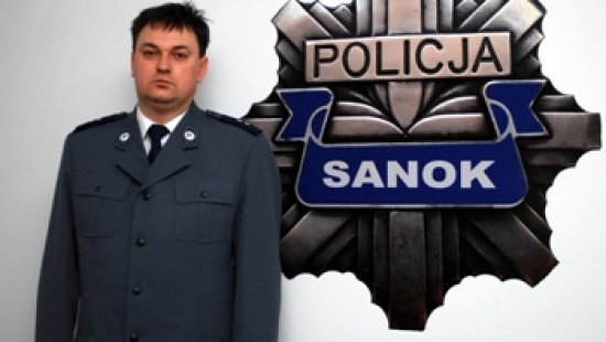 Komisarz Grzegorz Matyniak nowym komendantem sanockiej Policji
