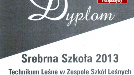 Technikum Leśne w Lesku – Srebrna Szkoła 2013