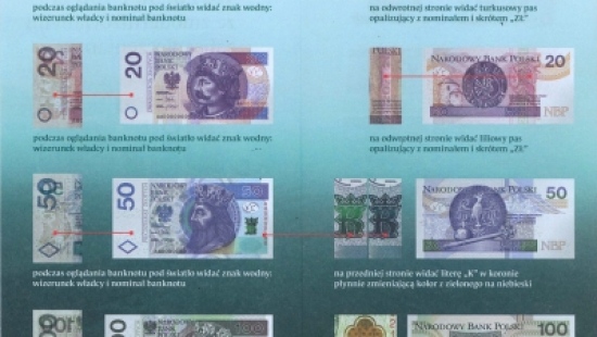 Zmodernizowane banknoty od dziś są w obiegu