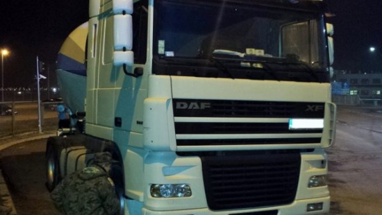 Kradziony samochód ciężarowy za ok. 40 tysięcy ujawniony na przejściu granicznym