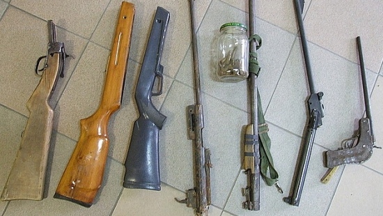 Nielegalny arsenał u mieszkańca powiatu przemyskiego