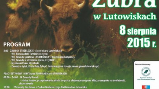 NASZ PATRONAT: VIII Dzień Żubra w Lutowiskach (FILM)