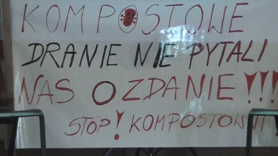 GMINA ZAGÓRZ: „Kompostowe dranie nie pytali nas o zdanie! Stop kompostowni”! (FILM)