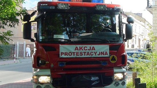 Pożar w mieszkaniu na ulicy Daszyńskiego