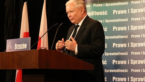 Jarosław Kaczyński w Brzozowie. Posłuchaj co prezes PiS mówił do mieszkańców miasta (FILM)