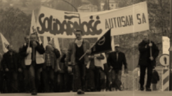 Strajki w Autosanie. Tak było 13 grudnia 1981 roku (FILM)